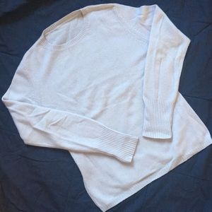 Cashmere baby blue sweater